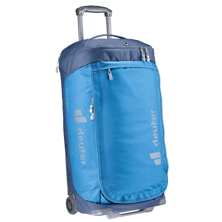 Pojemna torba podróżna Deuter Duffel Pro Movo 60 - Neptune-Nightblue