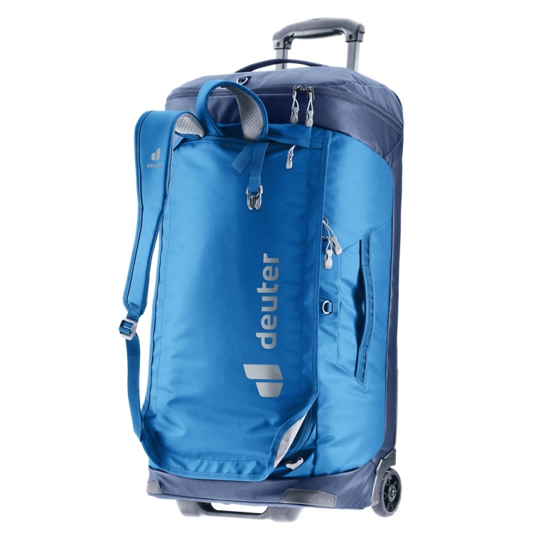 Pojemna torba podróżna Deuter Duffel Pro Movo 60 - Neptune-Nightblue