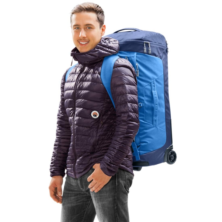Pojemna torba podróżna Deuter Duffel Pro Movo 60 - Neptune-Nightblue
