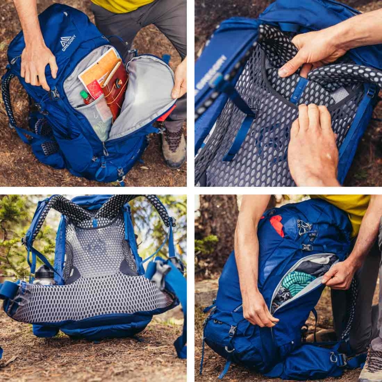 Męski plecak trekkingowy Gregory Katmai 55 SM/MD – Empire Blue