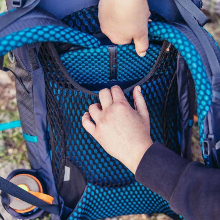 Damski plecak trekkingowy Gregory Kalmia 50 SM/MD – Solstice Blue