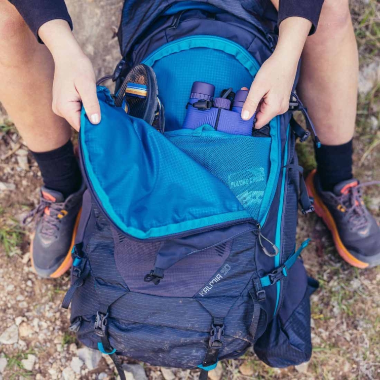 Damski plecak trekkingowy Gregory Kalmia 60 SM/MD – Solstice Blue