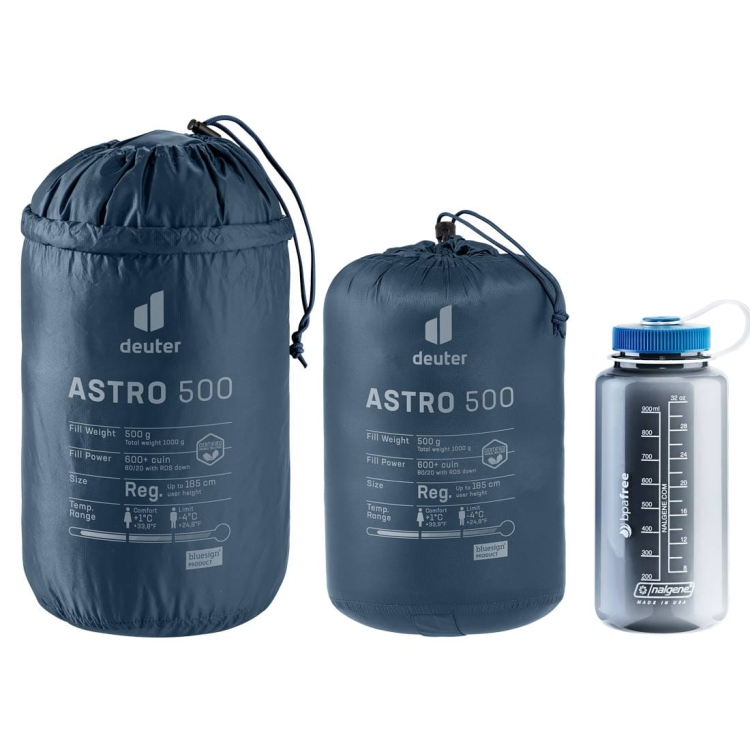 Dwusezonowy śpiwór puchowy Deuter Astro 500 REGULAR