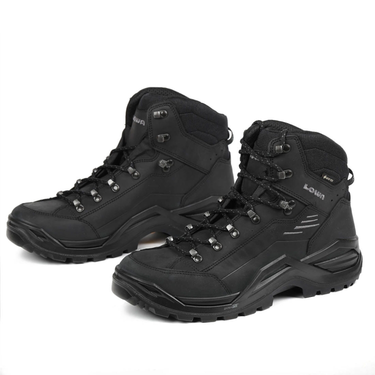 Męskie buty trekkingowe Lowa Renegade EVO GTX MID - Deep Black