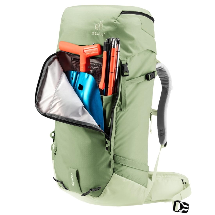 Pojemny damski plecak freeridowy Deuter Freescape Pro 38+ SL - Grove-Mineral