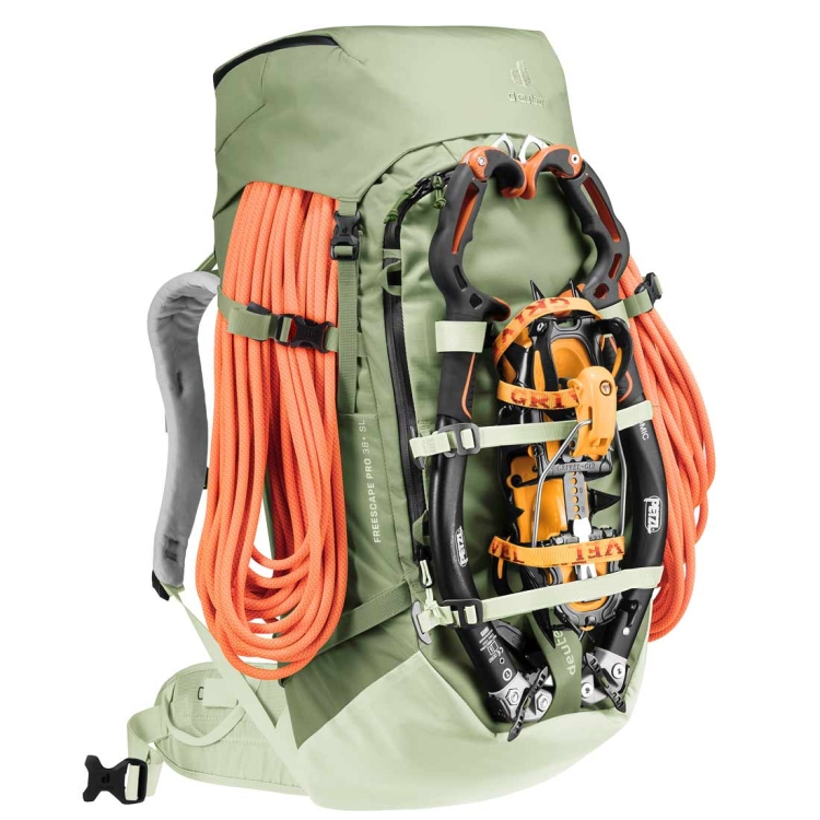 Pojemny damski plecak freeridowy Deuter Freescape Pro 38+ SL - Grove-Mineral