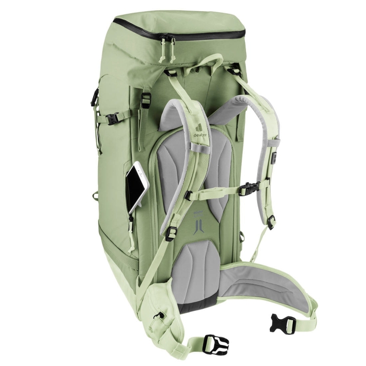 Pojemny damski plecak freeridowy Deuter Freescape Pro 38+ SL - Grove-Mineral