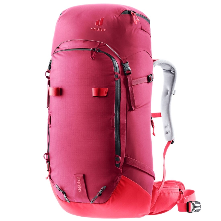 Damski plecak freeridowy Deuter Freescape Pro 38+ SL - Ruby-Hibiscus
