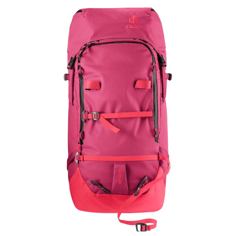 Damski plecak freeridowy Deuter Freescape Pro 38+ SL - Ruby-Hibiscus