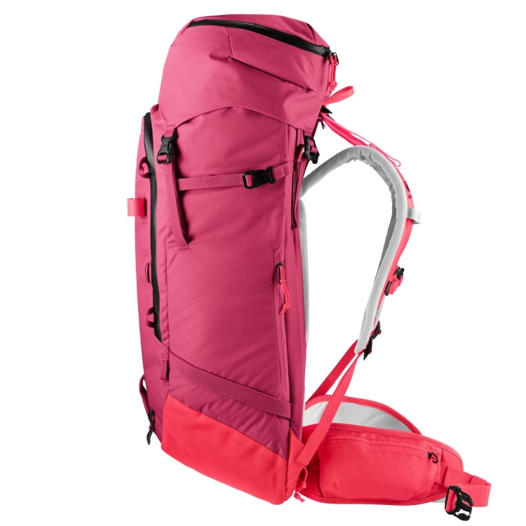 Damski plecak freeridowy Deuter Freescape Pro 38+ SL - Ruby-Hibiscus