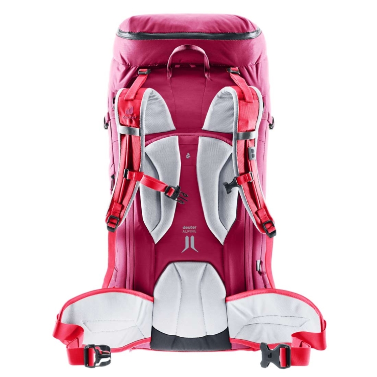 Damski plecak freeridowy Deuter Freescape Pro 38+ SL - Ruby-Hibiscus