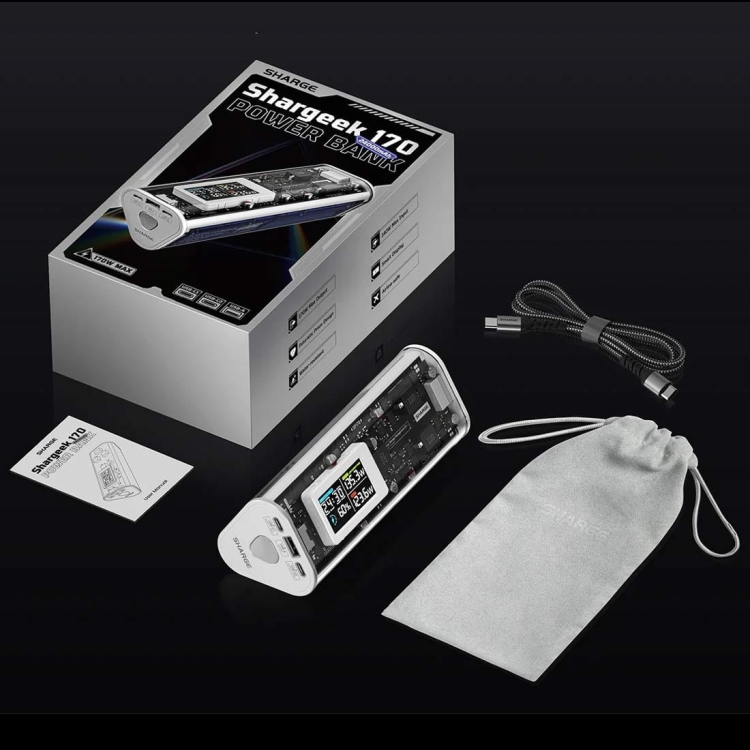 Power bank SHARGE SHARGEEK 170 - White