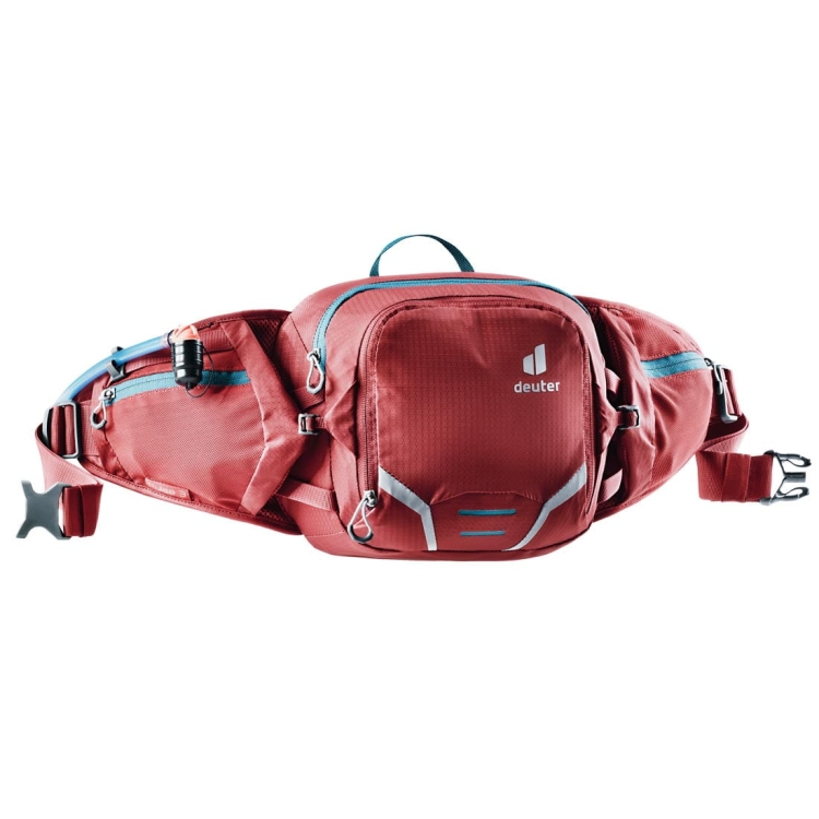 Pojemna biodrówka Deuter Pulse 3 - Cranberry