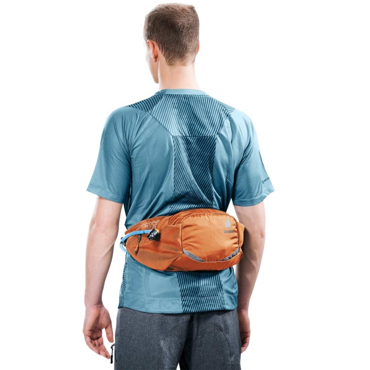 Pojemna biodrówka sportowa Deuter Pulse 3 - Chestnut-Teal