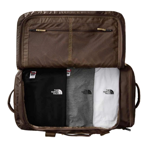 Torba podróżna The North Face Base Camp Voyager 62L - Smokey Brown-Khaki Stone