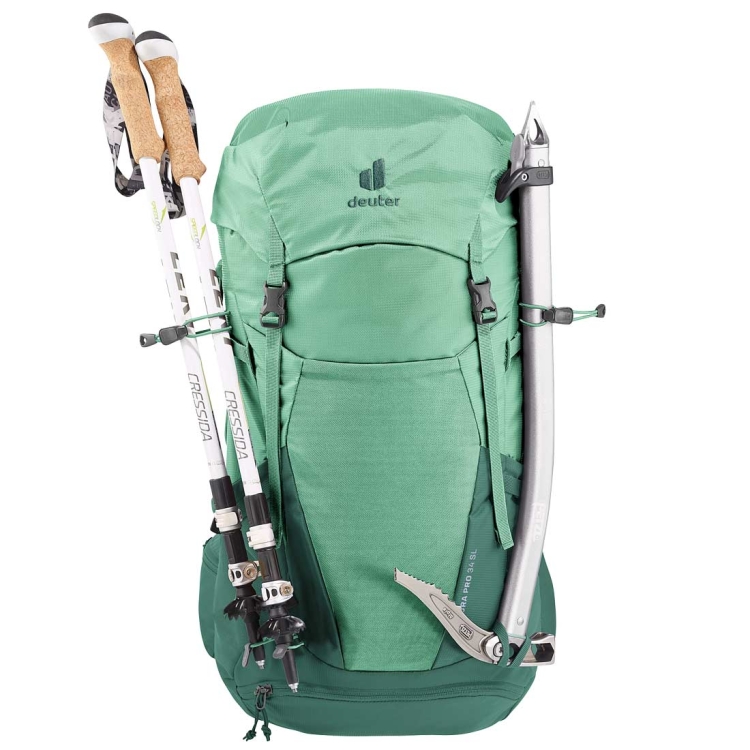 Damski plecak trekkingowy Deuter Futura Pro 34 SL - Spearmint-Seagreen