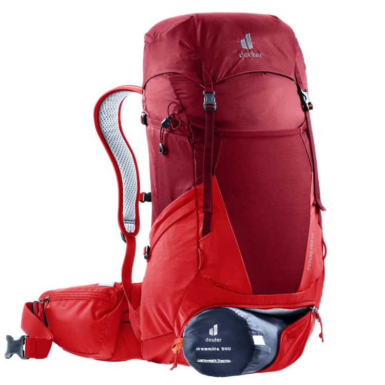 Plecak trekkingowy Deuter Futura Pro 36 - Masala-Cherry