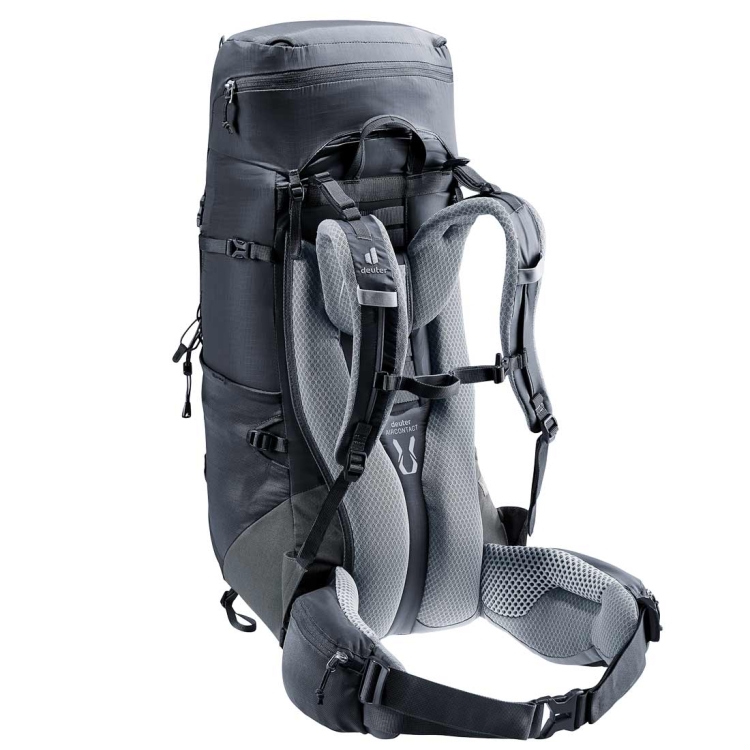 Lekki plecak damski Deuter Aircontact Lite 35+10 SL - Black-Graphite