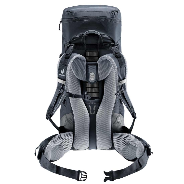 Lekki plecak damski Deuter Aircontact Lite 35+10 SL - Black-Graphite