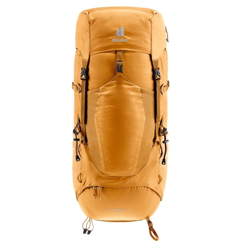 Dwukomorowy plecak turystyczny Deuter Aircontact Lite 40+10 - Amber-Maple