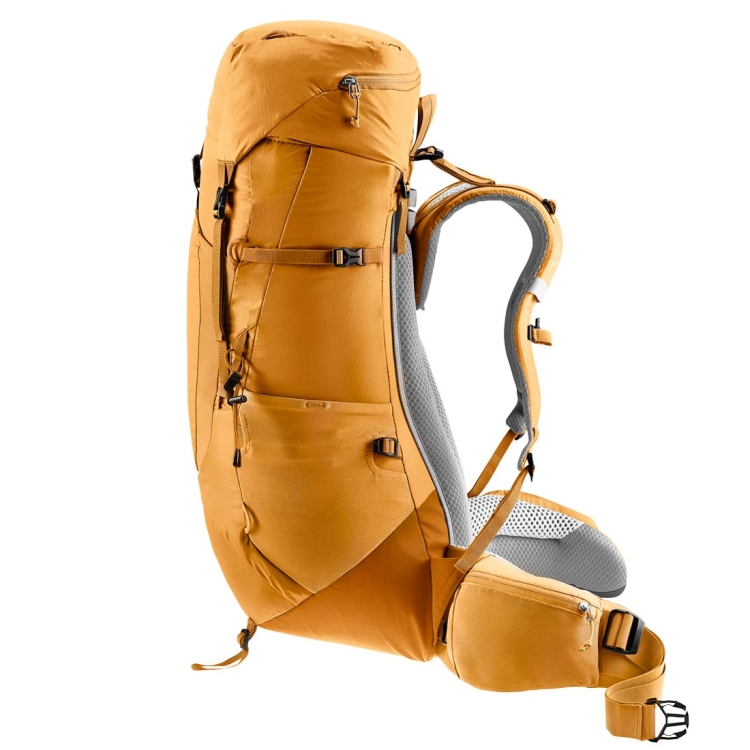 Dwukomorowy plecak turystyczny Deuter Aircontact Lite 40+10 - Amber-Maple