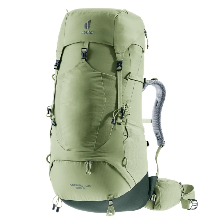 Damski plecak trekkingowy Deuter Aircontact Lite 45+10 SL - Grove-Ivy