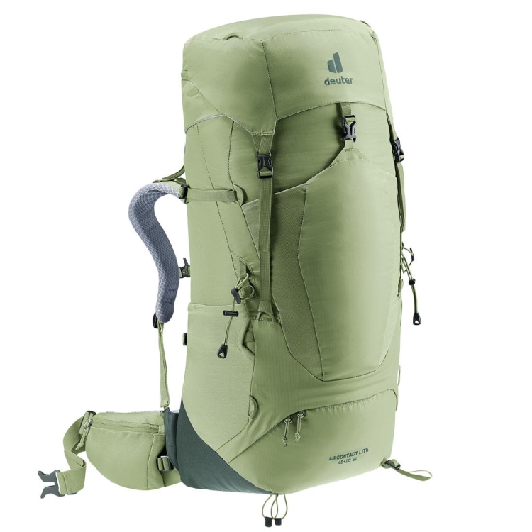 Damski plecak trekkingowy Deuter Aircontact Lite 45+10 SL - Grove-Ivy