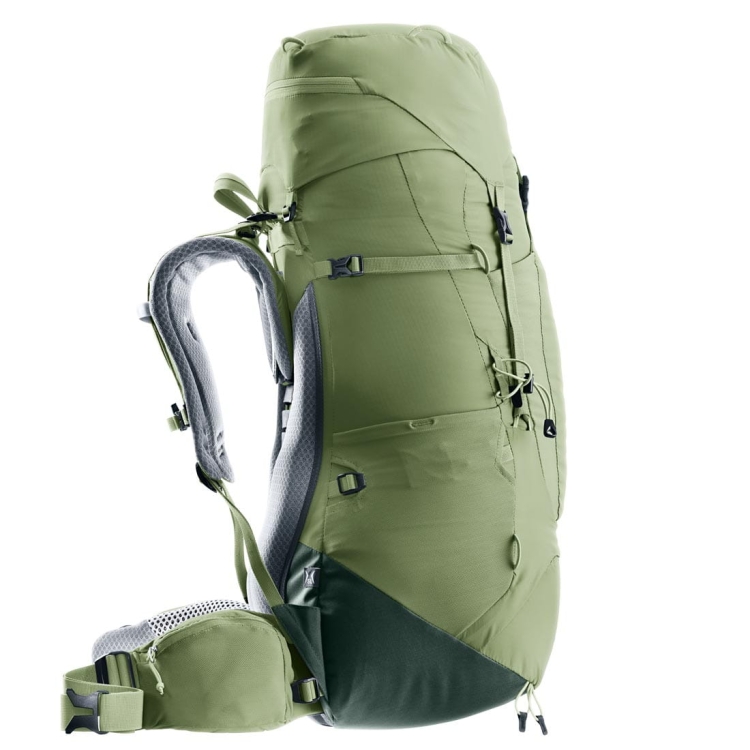 Damski plecak trekkingowy Deuter Aircontact Lite 45+10 SL - Grove-Ivy