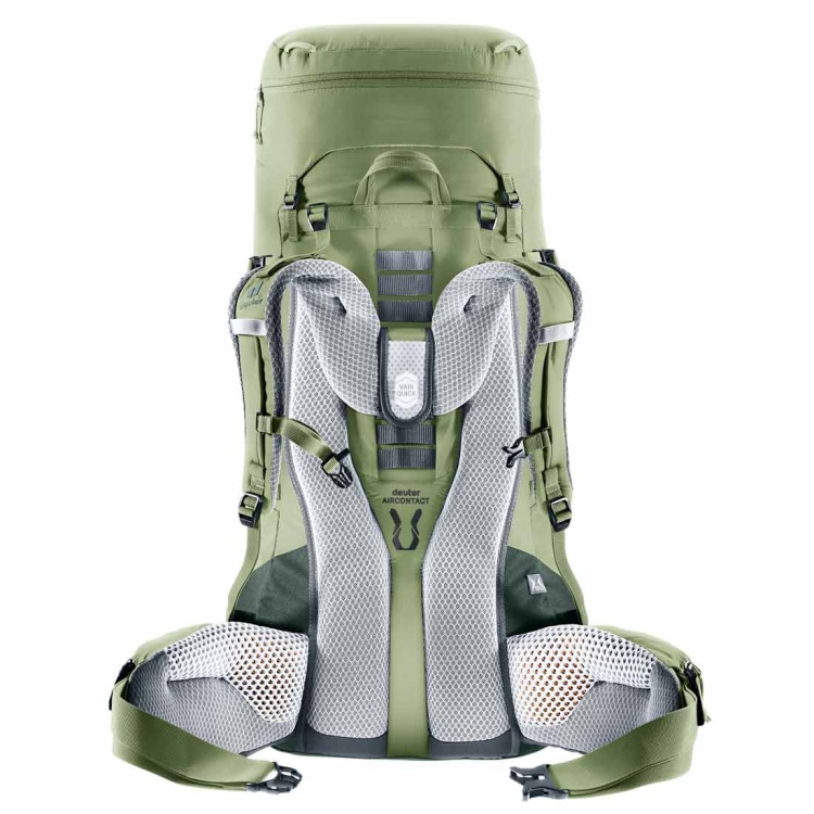 Damski plecak trekkingowy Deuter Aircontact Lite 45+10 SL - Grove-Ivy