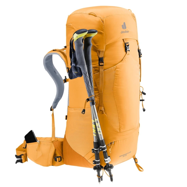 Plecak turystyczny Deuter Aircontact Lite 50+10 - Amber-Maple