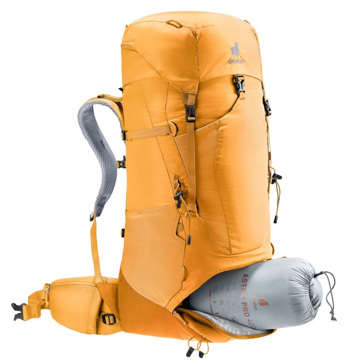 Plecak turystyczny Deuter Aircontact Lite 50+10 - Amber-Maple
