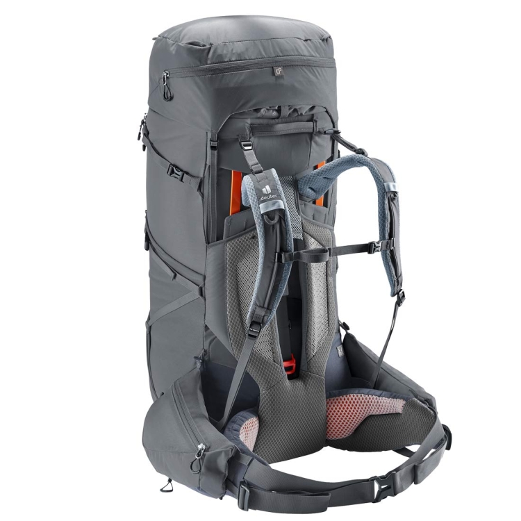 Damski plecak turystyczny Deuter Aircontact Core 65+10 SL - Graphite-Black