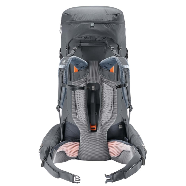 Damski plecak turystyczny Deuter Aircontact Core 65+10 SL - Graphite-Black