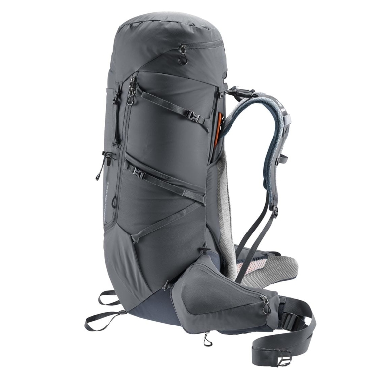 Damski plecak turystyczny Deuter Aircontact Core 65+10 SL - Graphite-Black