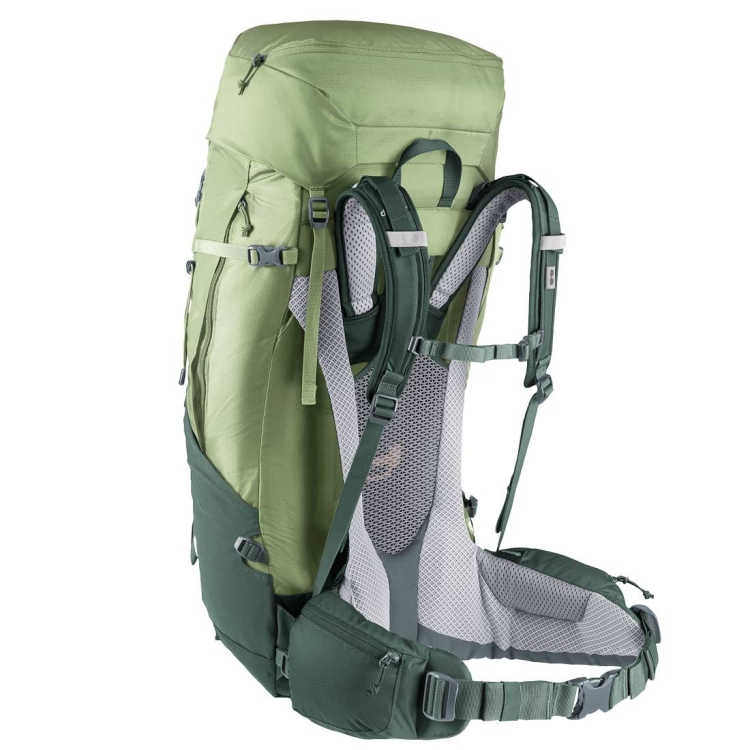Damski plecak trekkingowy Deuter Futura Air Trek 55+10 SL - Grove-Ivy