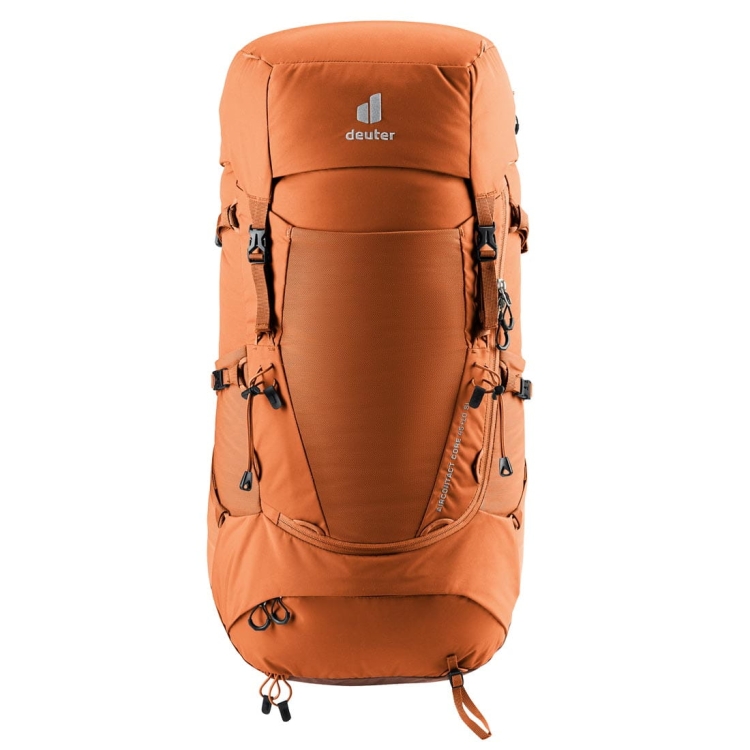 Damski plecak turystyczny Deuter Aircontact Core 45+10 SL - Chestnut-Umbra