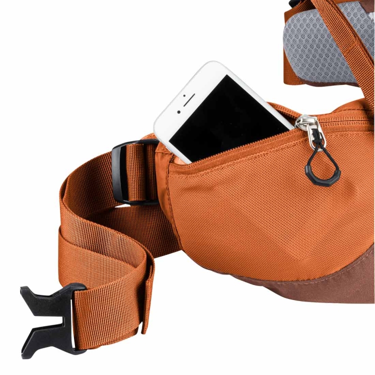 Damski plecak turystyczny Deuter Aircontact Core 45+10 SL - Chestnut-Umbra