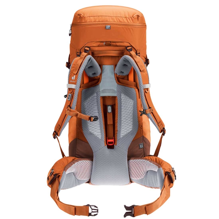 Damski plecak turystyczny Deuter Aircontact Core 45+10 SL - Chestnut-Umbra