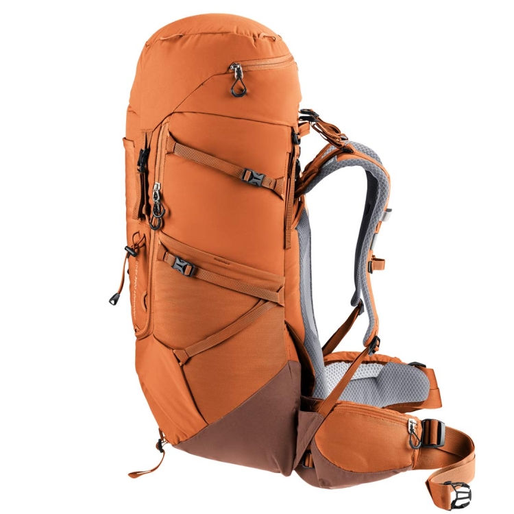 Damski plecak turystyczny Deuter Aircontact Core 45+10 SL - Chestnut-Umbra