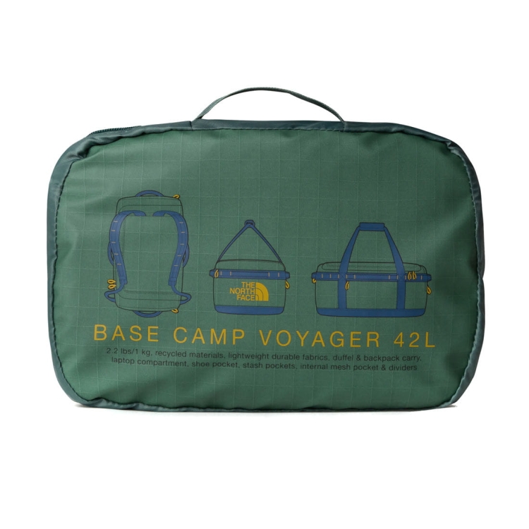 Torba podróżna The North Face Base Camp Voyager 42L - Duck Green-Shady Blue
