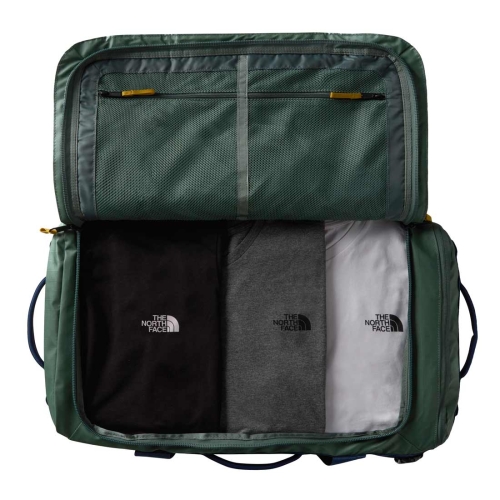 Torba podróżna The North Face Base Camp Voyager 62L - Duck Green-Shady Blue