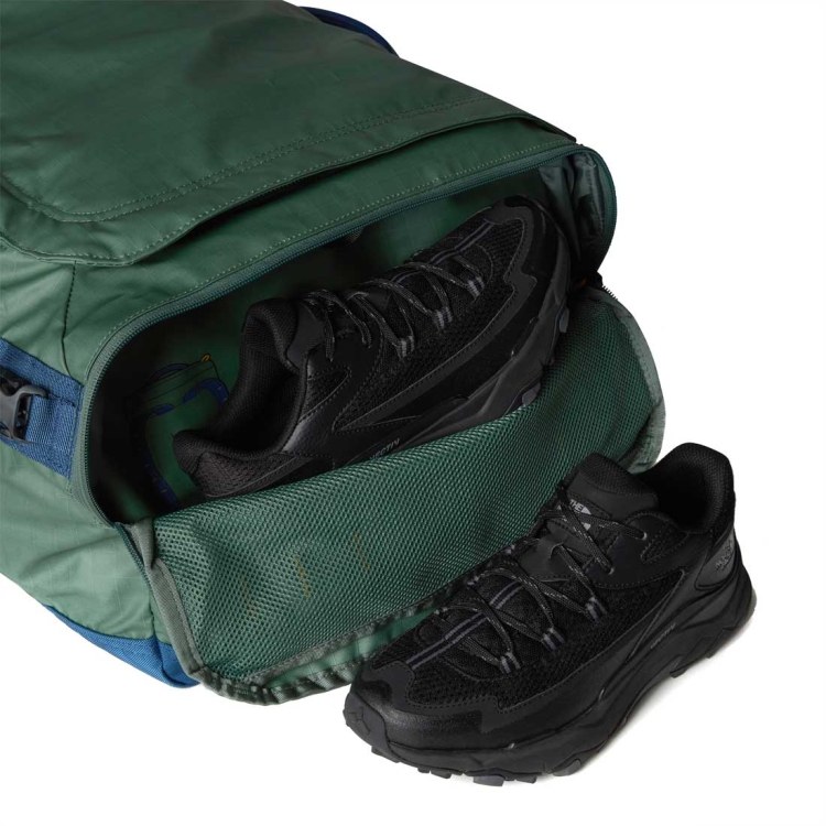 Torba podróżna The North Face Base Camp Voyager 62L - Duck Green-Shady Blue