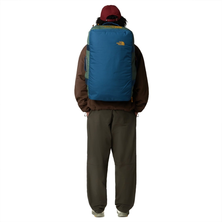 Torba podróżna The North Face Base Camp Voyager 62L - Duck Green-Shady Blue