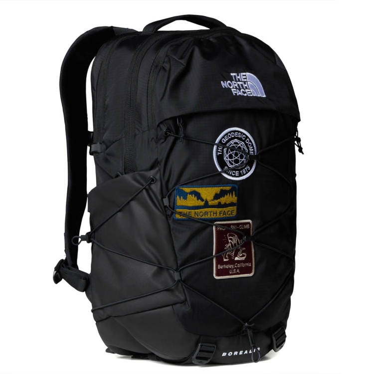 Plecak miejski The North Face Borealis - TNF Black U Borealis Patch-TNF White