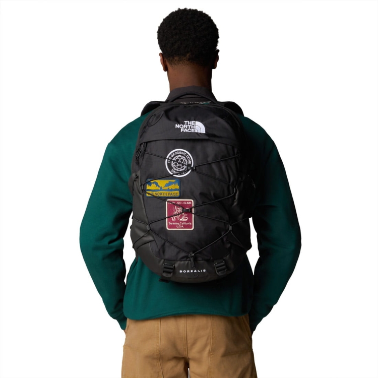 Plecak miejski The North Face Borealis - TNF Black U Borealis Patch-TNF White