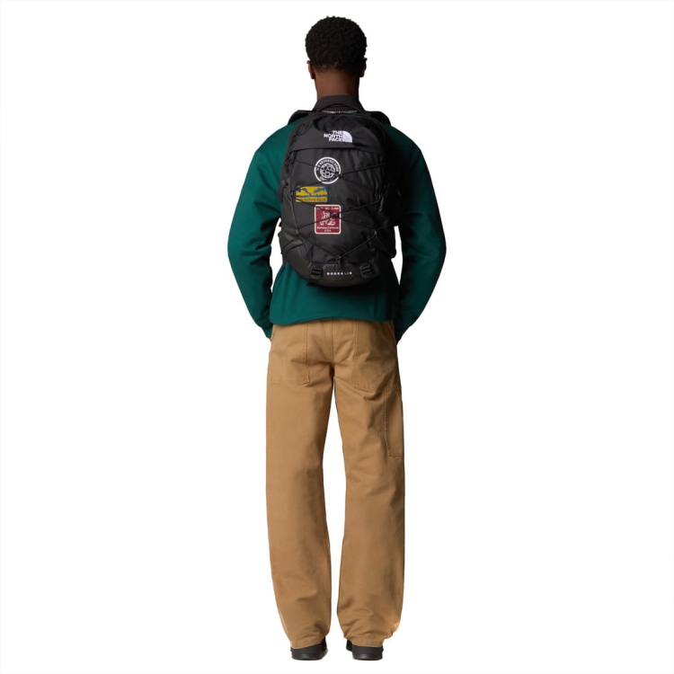 Plecak miejski The North Face Borealis - TNF Black U Borealis Patch-TNF White
