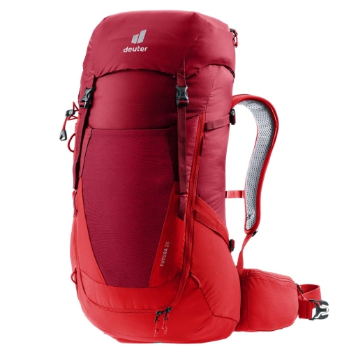 Turystyczny plecak z siatką Deuter Futura 26 - Masala-Cherry