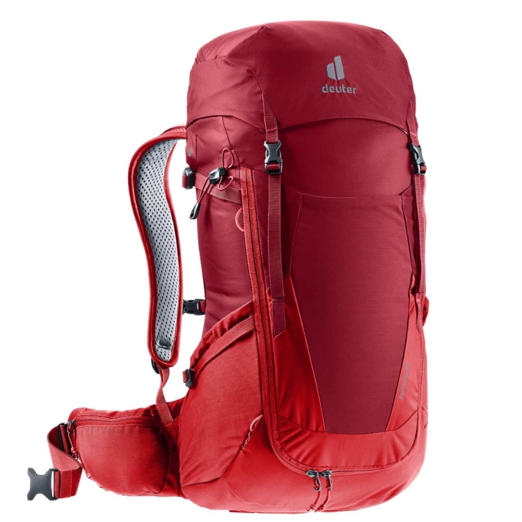 Turystyczny plecak z siatką Deuter Futura 26 - Masala-Cherry