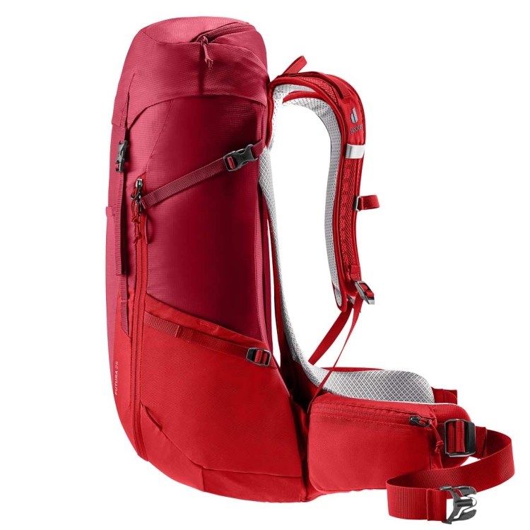Turystyczny plecak z siatką Deuter Futura 26 - Masala-Cherry