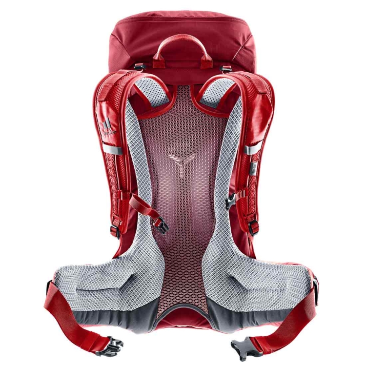 Turystyczny plecak z siatką Deuter Futura 26 - Masala-Cherry